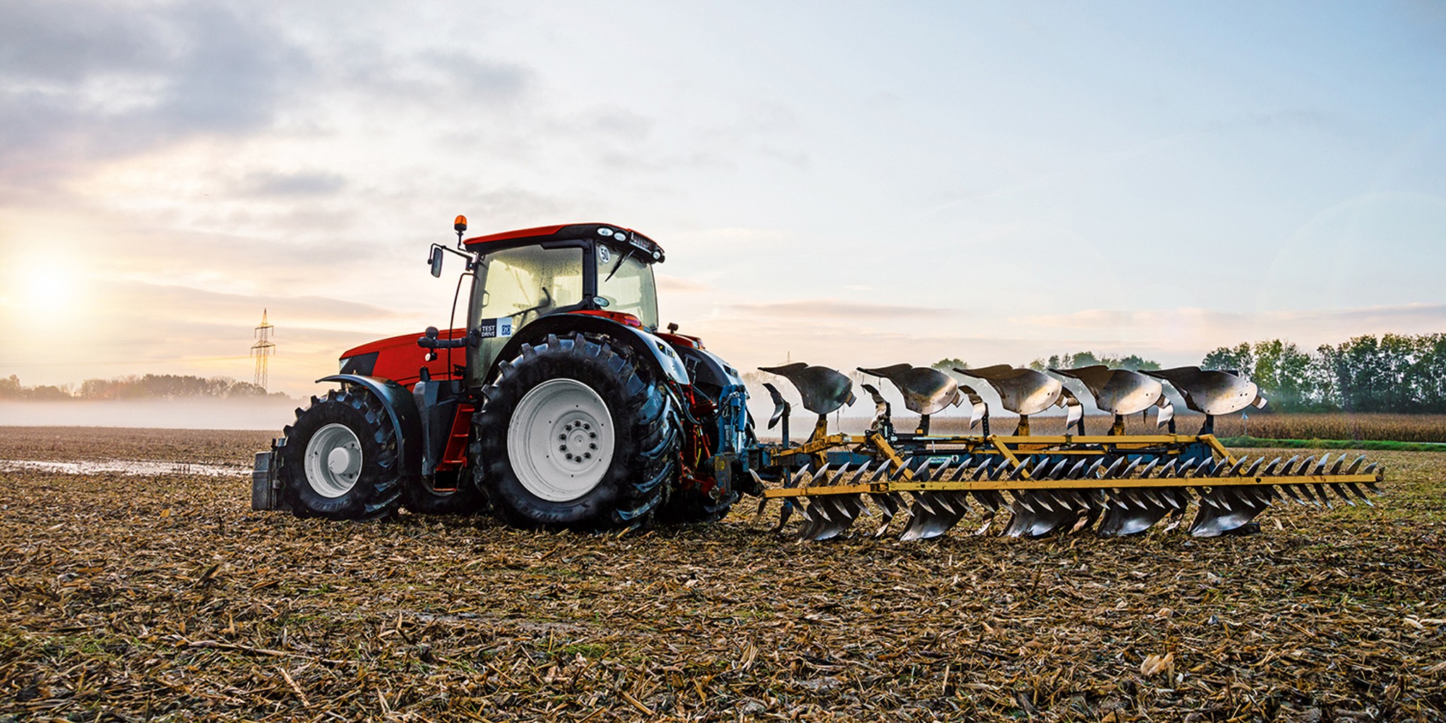 Plowing Soil